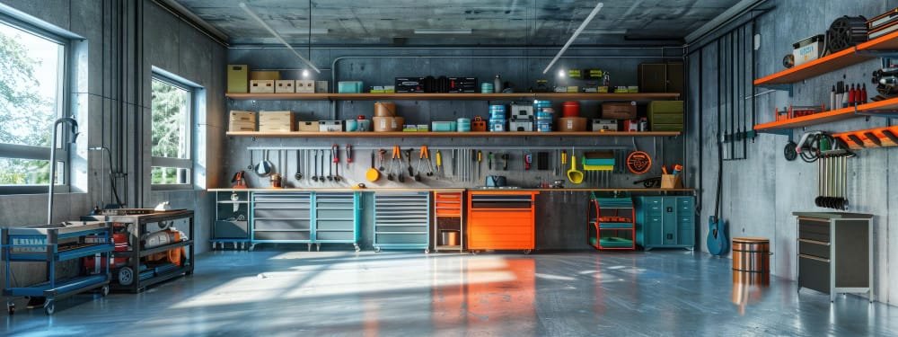 Custom Garage Storage Cabinets